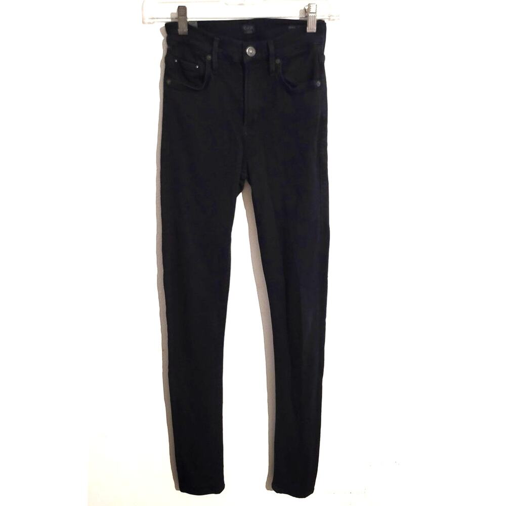 Citizens of Humanity COH Rocket High Rise Skinny Jeans Black 24